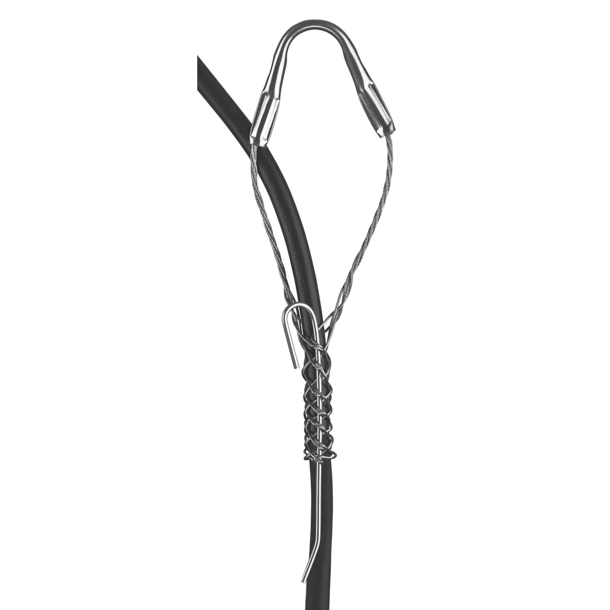 Hubbell Wiring Device Kellems, Kellems Wire Management, Fiber OpticGrips, Single Eye Support Grip,.46"-.58", Rod Closing