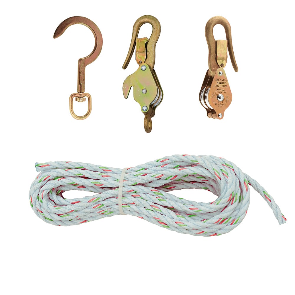Block and Tackle, Spliced to Block 268, w/Hook 258