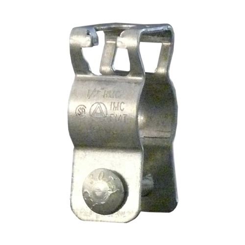 Conduit Hanger With Bolt; 2 Inch, Steel, Zinc Plated
