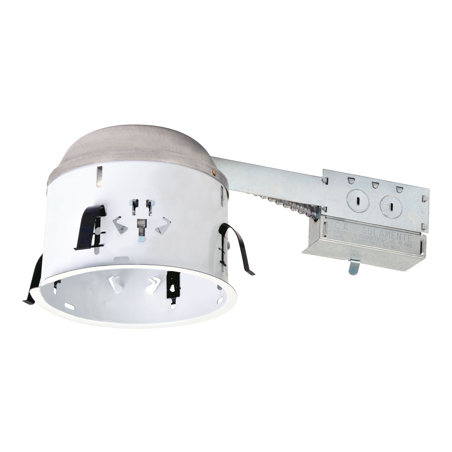 6" Housing Shallow Ceiling Non-IC Remodel 120V Line Voltage