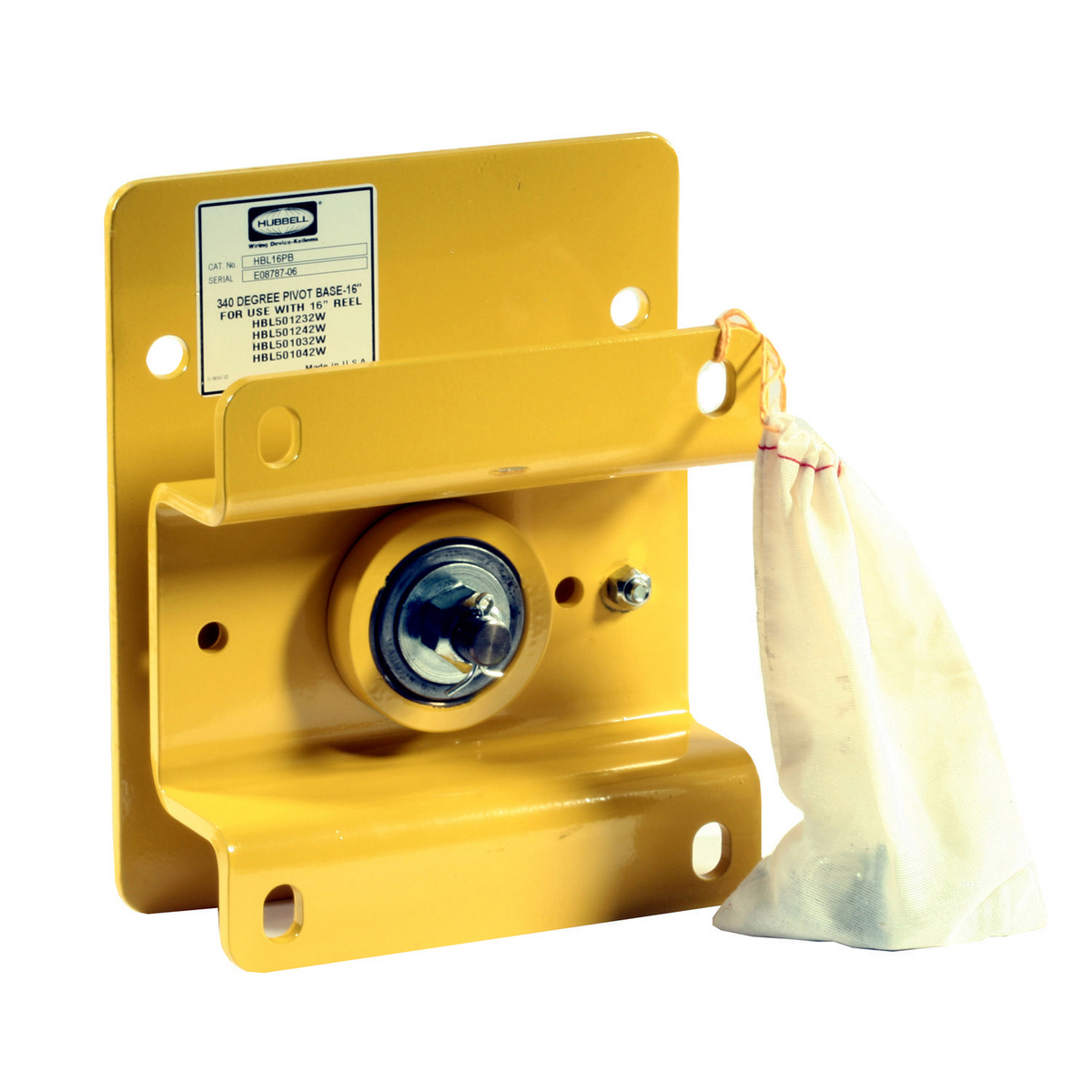 Cord and Cable Reel Pivot Base, for 16" Weatherproof Reel
