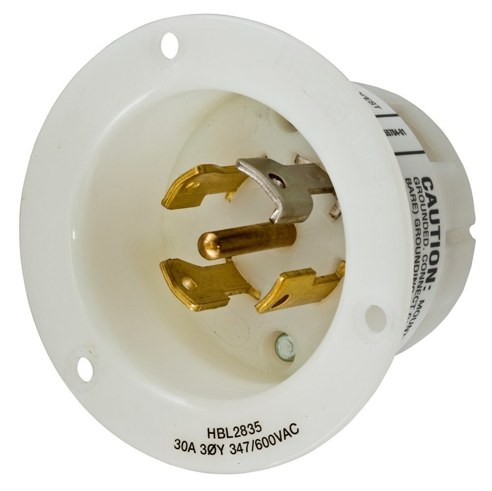 LKG FLG-INLT, 30A 3PH 347/600V, L23-30P