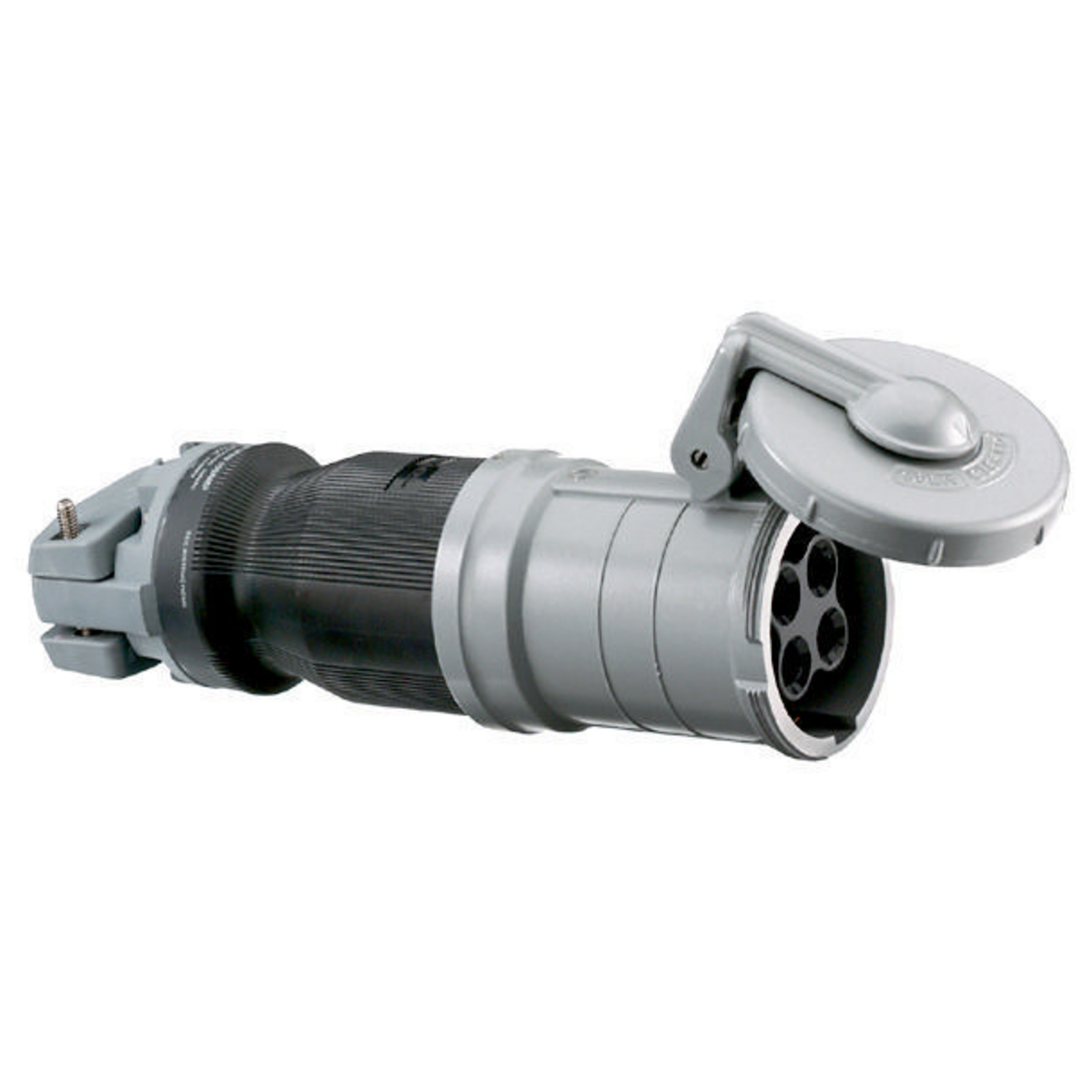 Heavy Duty Insulgrip Pin and Sleeve Devices, Industrial Grade Female Connector Body, 100A 600V AC, 3-Pole 4-Wire Grounding Style 1,Terminal Screws
