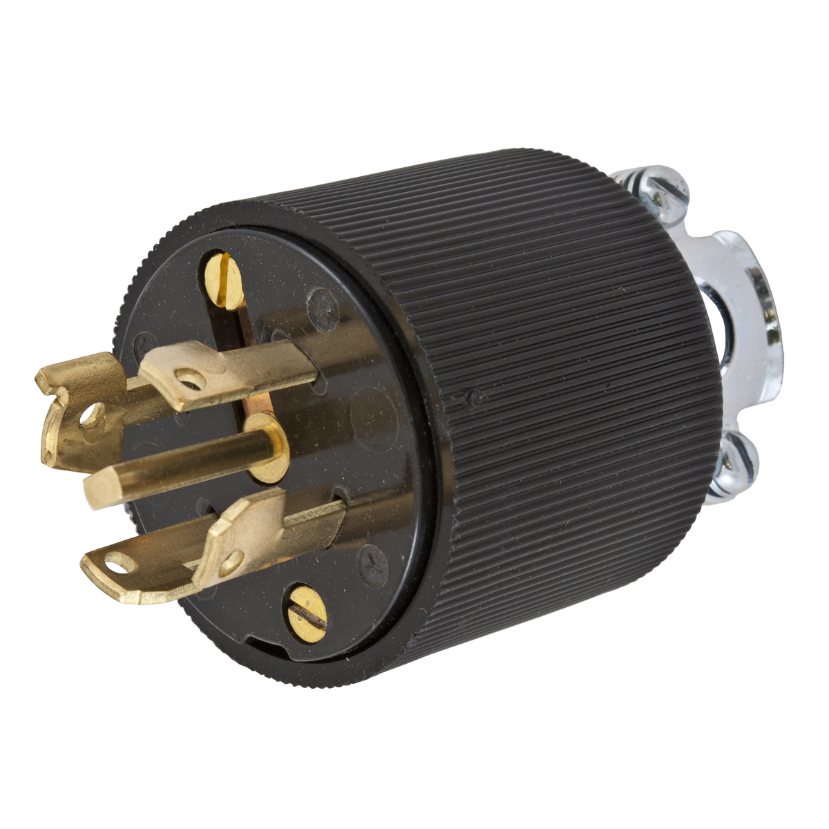Locking Devices, Twist-Lock, Variload, Male Plug, 30A, 250V DC Max. and 600V AC Max. 50 - 400Hz, Non-NEMA