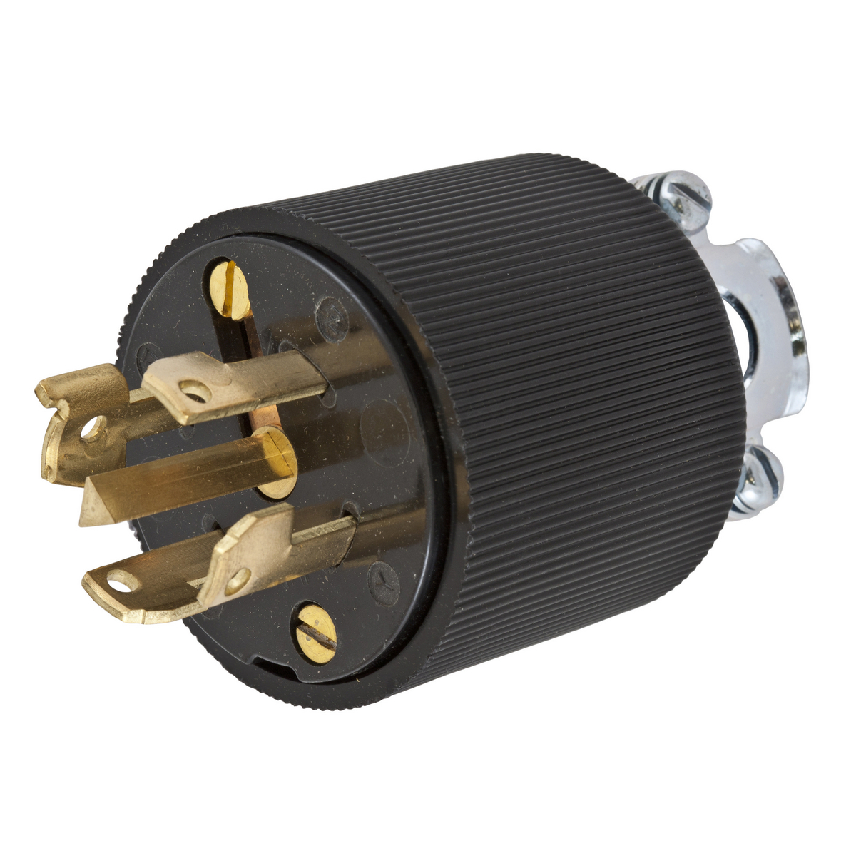 Locking Devices, Twist-Lock, Variload, Male Plug, 30A, 250V DC Max. and 600V AC Max. 50 - 400Hz, Non-NEMA