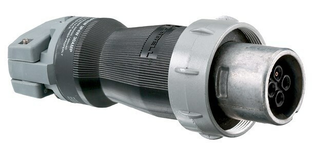 PS, INS, PLUG, 3P4W, 60A 600V, S2 REV