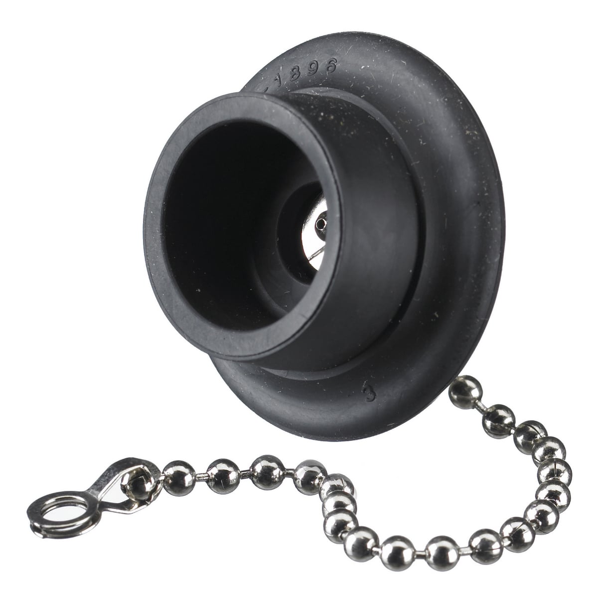 Locking Devices, Midget Twist-Lock, Accessories, Cover for Flanged Inlets, 15A 2-Wire, Black.
