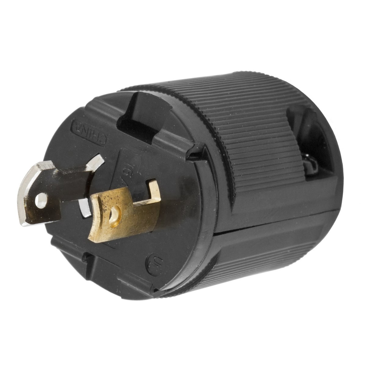 Locking Devices, Midget Twist-Lock, Valise, Male Plug, 15A 125V