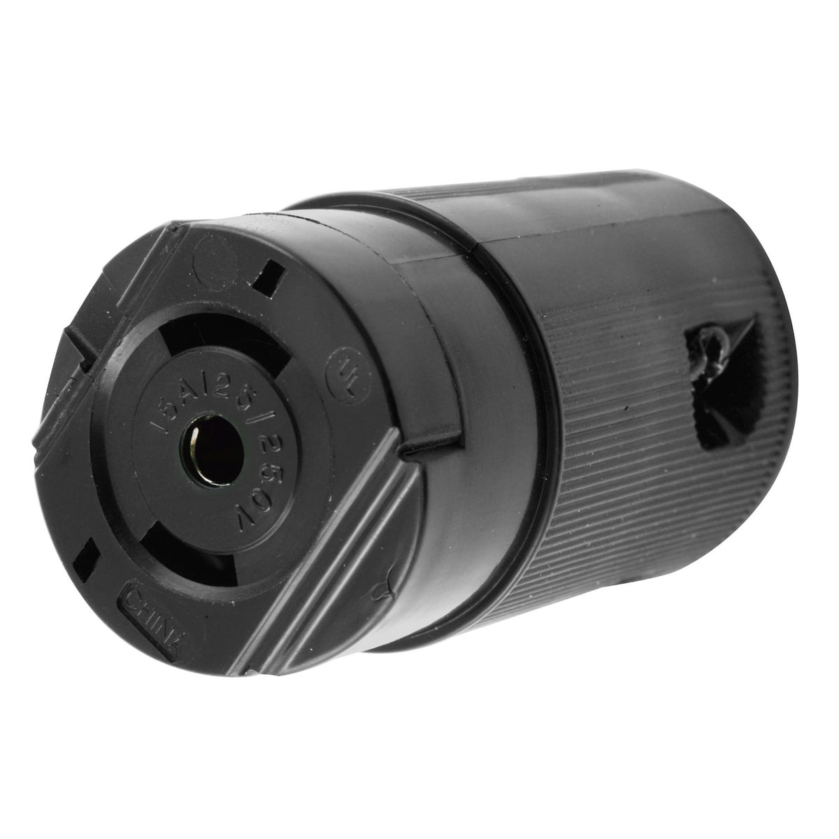 Hubbell HBL7484 Industrial Locking Connector - 15A 125/250V ML-3R