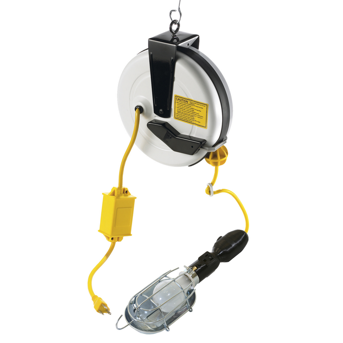 Commercial Cord Reel, 25', With Incandescent Lamp, Auto Switch