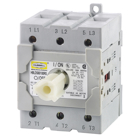 Switches and Lighting Controls, Industrial Grade, Disconnect Switches, Replacement Switch, Three Pole, 60A 600V AC, Screw Terminals, Gray