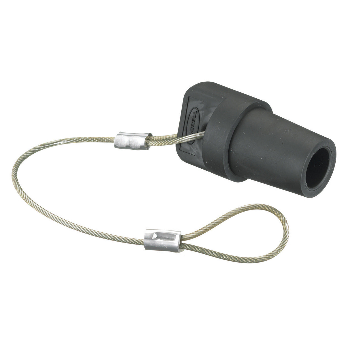Heavy Duty Products, Single Pole Devices, Industrial Grade, Accessories, Male Device Cap, For 300/400A 600V AC/DC, Single Conductor, Black