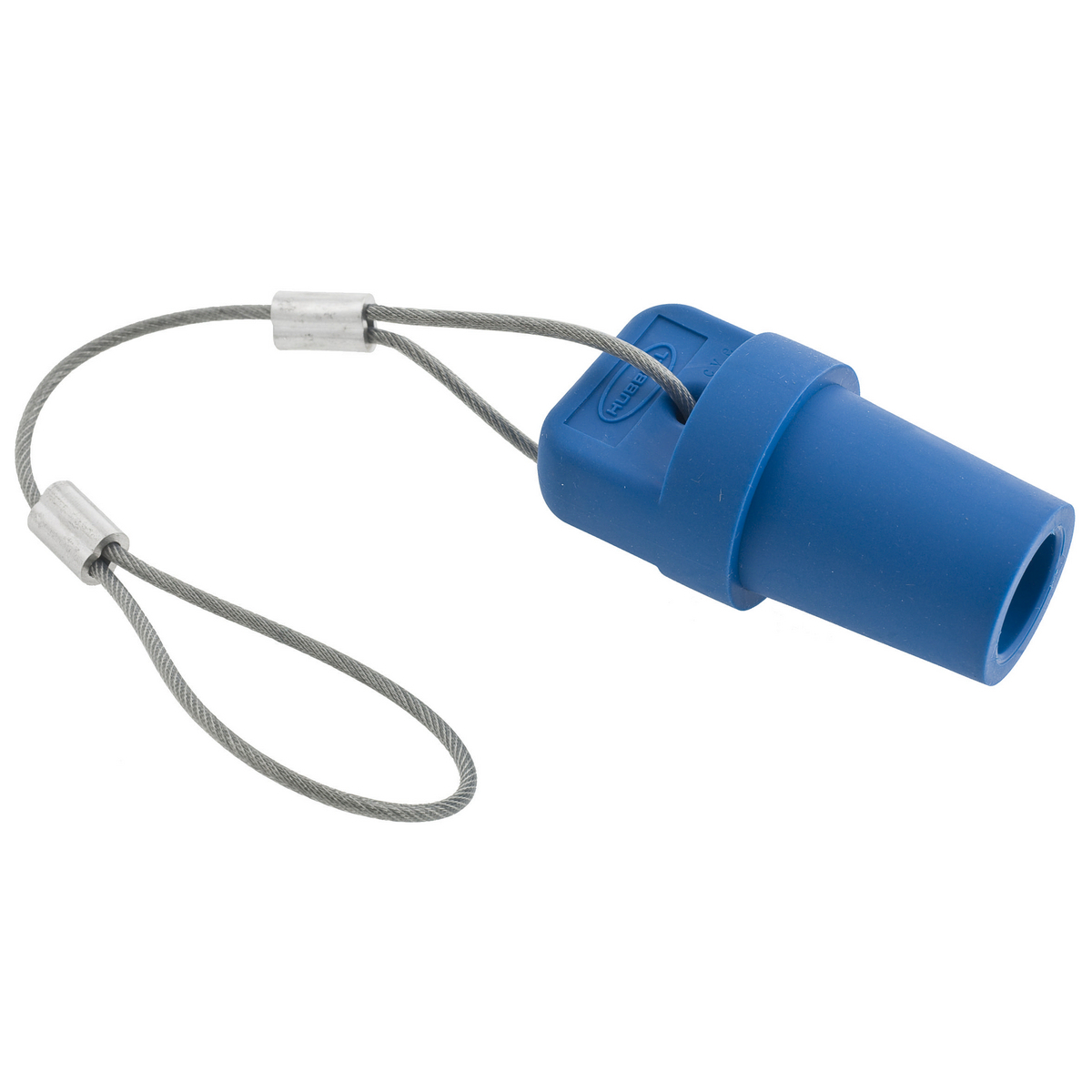 Heavy Duty Products, Single Pole Devices, Industrial Grade, Accessories, Male Device Cap, For 300/400A 600V AC/DC, Single Conductor Blue