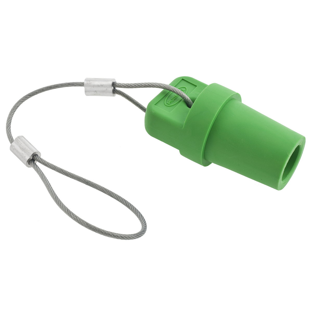 Heavy Duty Products, Single Pole Devices, Industrial Grade, Accessories, Male Device Cap, For 300/400A, 600V AC/DC, Single Conductor, Green
