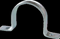 Heavy Duty, Two Hole strap, Fits 4" EMT & Rigid/IMC Conduit, Zinc Plated