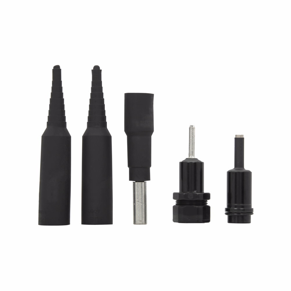 Eaton Bussmann series HEB inline fuse holder, 600V, 30A, Loadside: Copper crimp #8-16; (2) #12-16, Lineside: Copper crimp #4 str; (2) #8, Single-pole