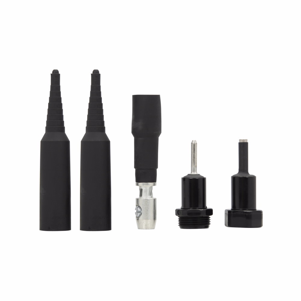 Eaton Bussmann series HEB inline fuse holder, 600V, 30A, Loadside: Copper crimp #8-16; (2) #12-16, Lineside: Copper setscrew #3-8, Single-pole