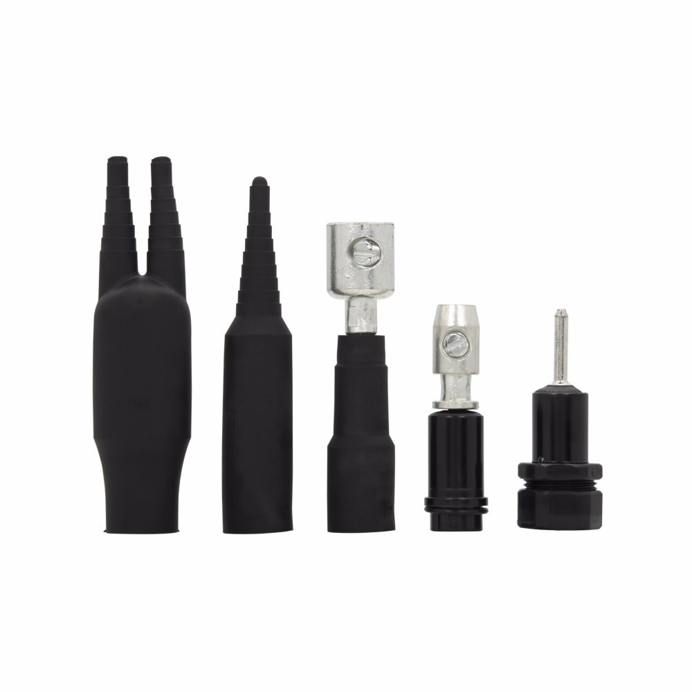 Eaton Bussmann series HEB inline fuse holder, 600V, 30A, Loadside: Copper crimp #6; (2) #10, Lineside: Copper crimp #6; (2) #10, Single-pole