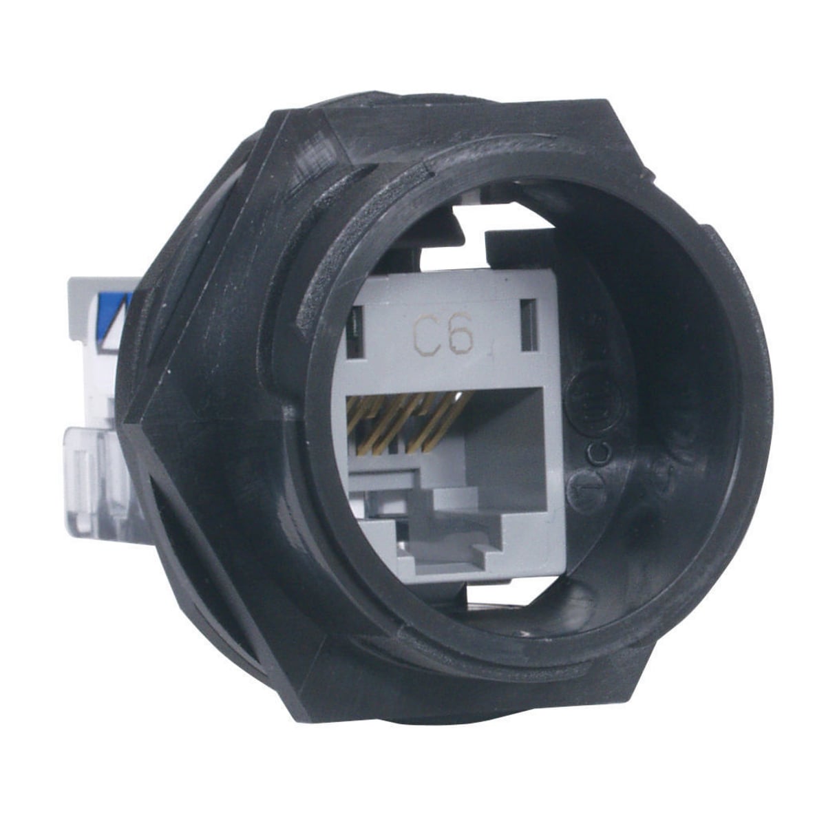 HI-IMPACT Connector, Category 6, Universal, Gray