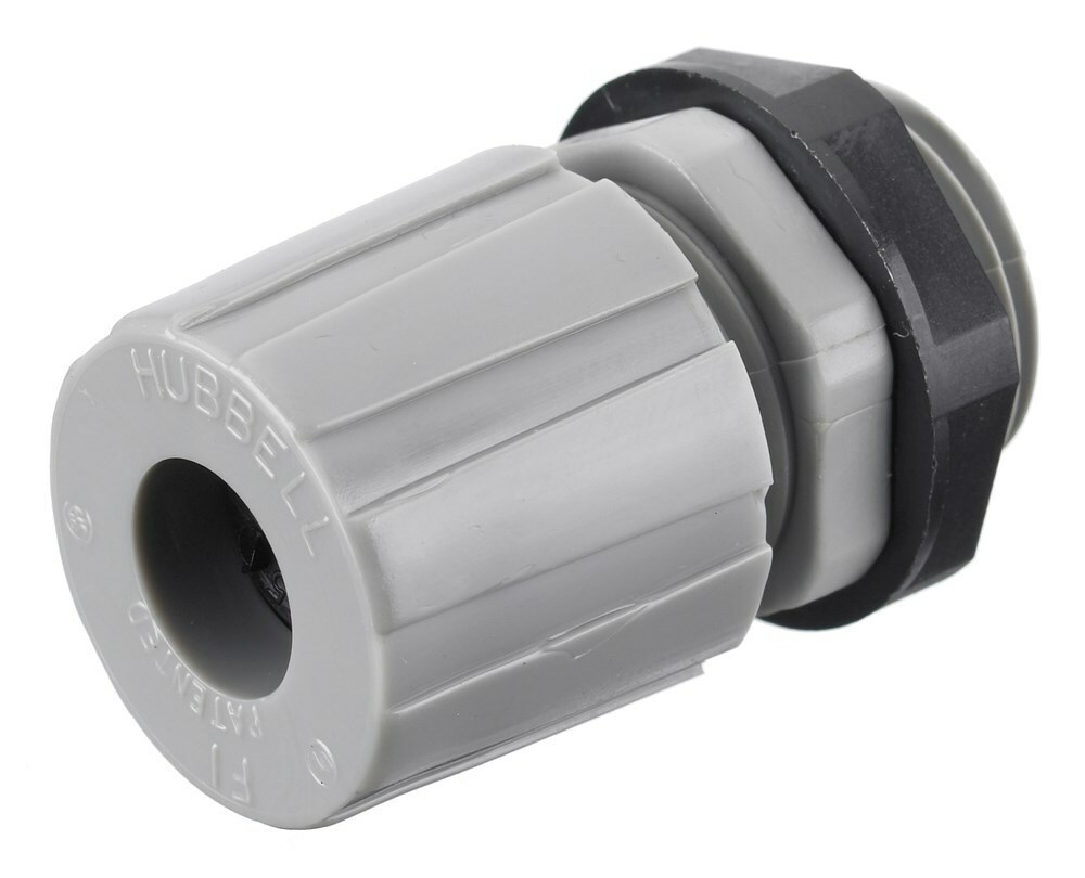 JR CORD CONN, .20-.27", 1/4", GY, 25PACK