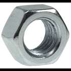 Finished Hex Nut, Steel construction, Zinc Plated Finish, 1/4-20 in. thread size