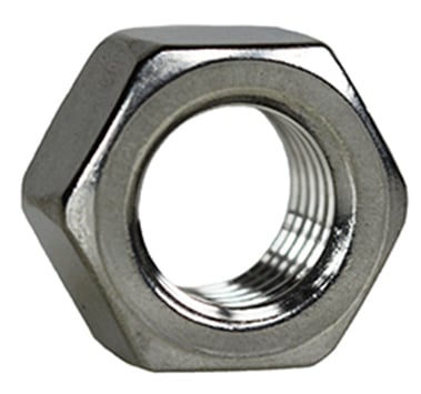 Machine Screw Hex Nut, Stainless Steel construction, #8-32 thread size
