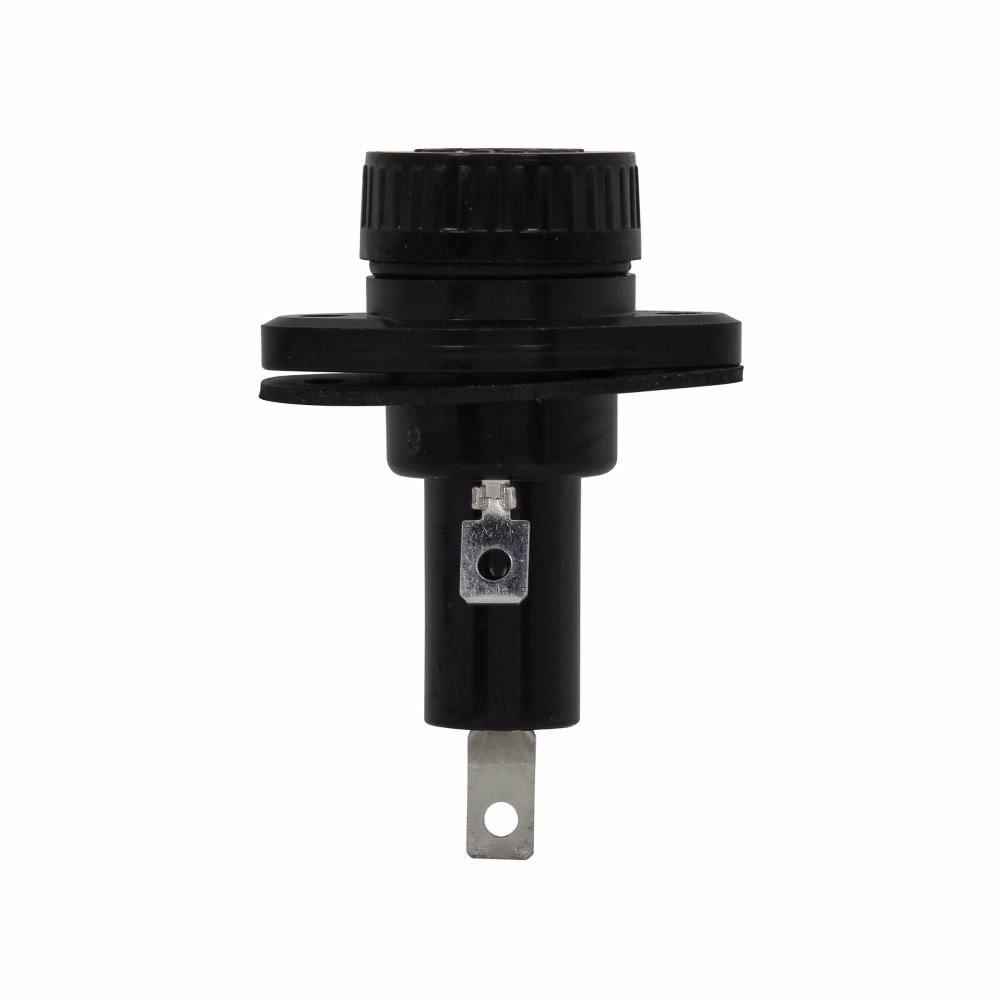 Eaton Bussmann series HPF panel mount fuse holder, Panel mount fuse holders, Branch Circuit Protection, 30 A (20 A max), 1/2 inch quick connect terminal, Panel, 600 V