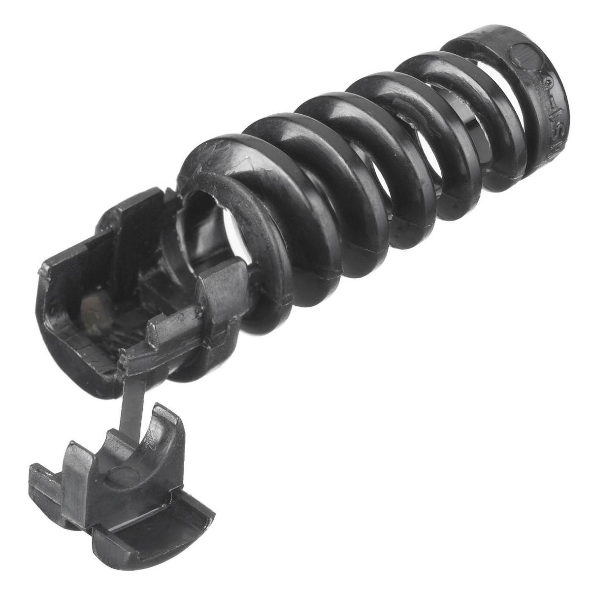 Kellems Wire Management, Cord Connectors, Junior, SNAP-IN, .30-.36", Black