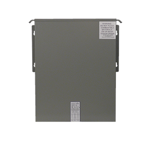 Transformers, Low Voltage, Single Phase, Shielded, KVA Rating: 5 KVA, Primary Voltage: 240 x 480 VAC @ 60 Hz, Secondary Voltage/Hz: 120 x 240 AC @ 60HZ, Taps: 115 Degree C, Winding Material: Mounting Holes in the Enclosure, Mounting: UL-3R, Enclosure Type