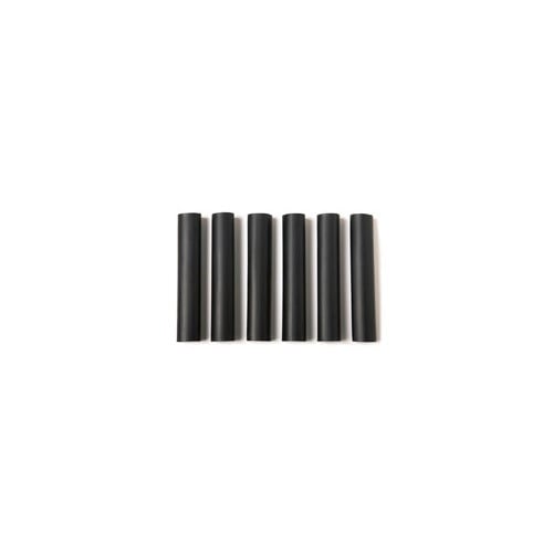 EPCO, Thick Wall Heat Shrink Tubing, Thick Wall, Shrink Ratio: 3:1, Voltage Rating: 600/1000 V, Outside Diameter: 1.10 IN,27.9 MM, Inside Diameter: 0.35 IN,8.9 MM, Thickness: 0.12 IN,3 MM, Length: 8 IN, Dielectric Strength: 500 V/MIL,20 KV/MM, Volume Resistivity: 10 16 OHM-CM, Continuous Operating Temperature: +90 DEG C, Minimum Shrink Temperature: +120 DEG C, Low Temperature Flexibility: No Cracking - 4 HR @ -55 DEG C, Heat Shock: No Crack/Flowing, Water Absorption: 0.1 PCT, Color: Black, Conductor Size: 1 - 3/0 AWG, Material: Cross-Linked Polyolefin, six 8-inch pieces per package
