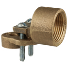 Hub, Bronze material, 10 SOL to 3/0 STR conductor range (main/primary), 1 in. trade size