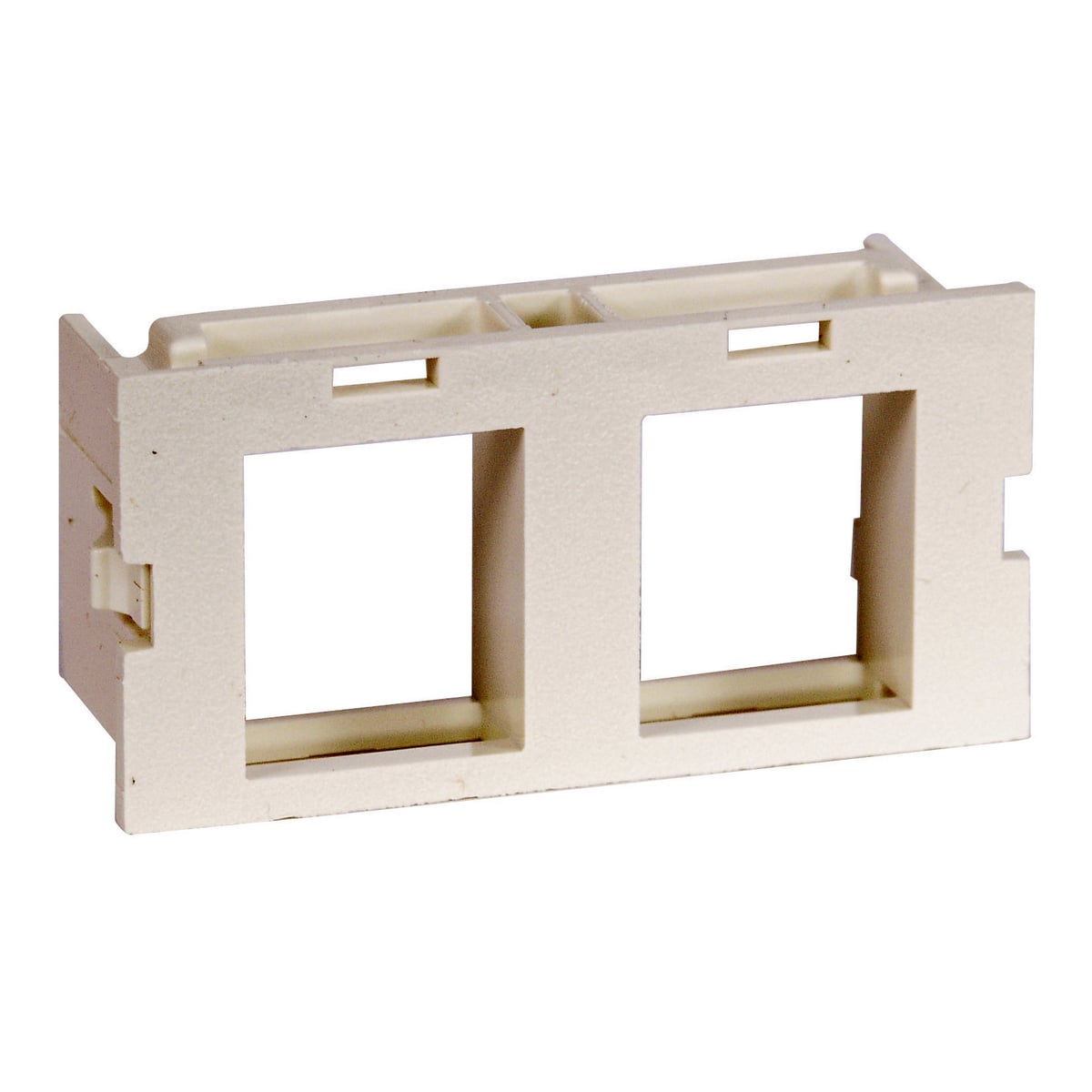 Plate, Module, WM, 2-Port, Ivory, 10 Pack