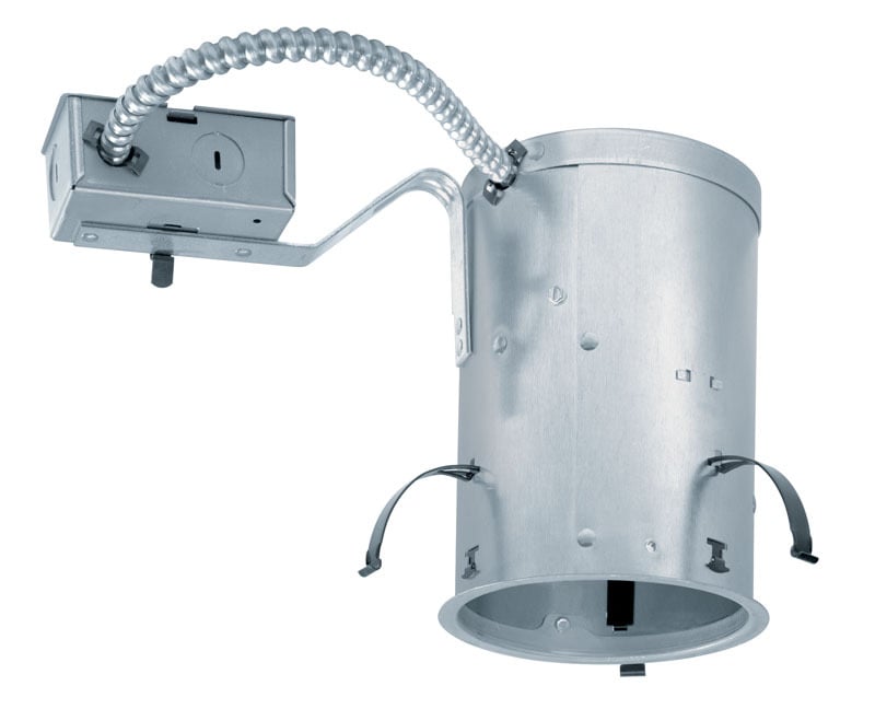 IC20R remodel housing is ideal for applications where the backside of the ceiling is not accessible.