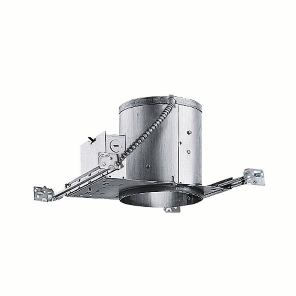 IC23 W 6 inch No Socket Plate New Construction IC Housing with Push-In Electrical Connectors