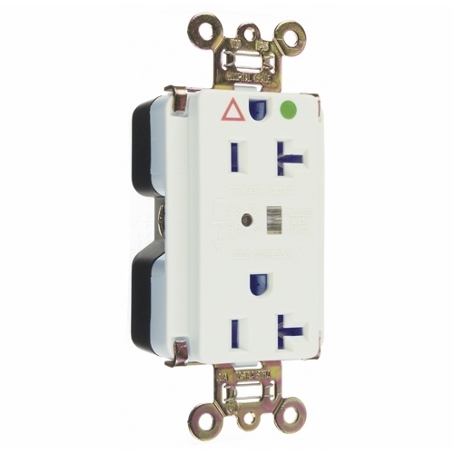 IG8300WSP Isolated Ground Surge Protective Duplex Receptacle, White