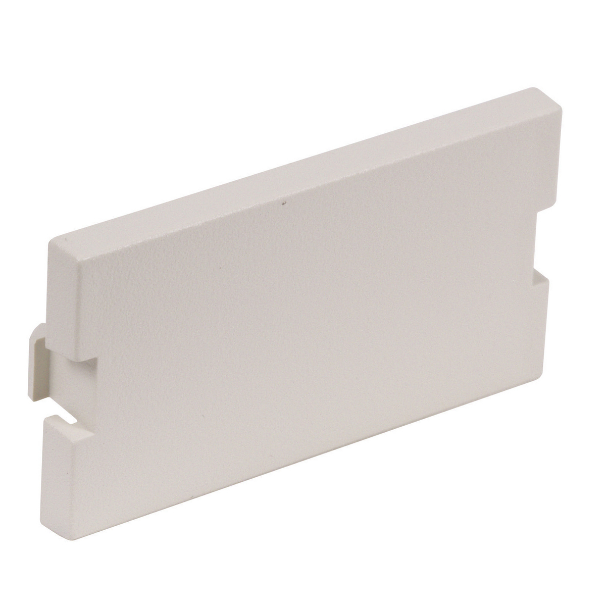 Audio/Video Module, Blank, 1 Unit, Office White