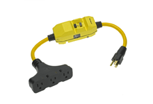 15A.TRI-CORD GFCI W/MOLD.P/3-C
