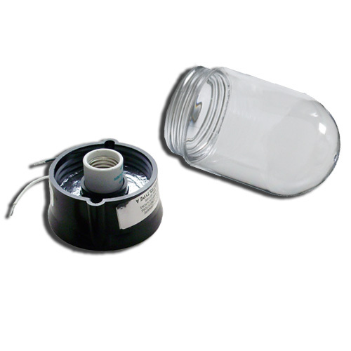 EPCO, Ceiling Mount Light Fixture, Damp Location, Wattage: 60 WTT, Lamp Type: Incandescent,Compact Fluorescent,LED, Number Of Lamps: 1, Material: Phenolic (Junction Box),Polycarbonate (Globe), Mounting: Ceiling Mount, Height: 7.125 IN, Compatibility: 60 WTT A19 Incandescent,Compact Fluorescent,LED, Includes: Cork Mounting Gasket,Corrosion Protected Screws,Rubber Washer