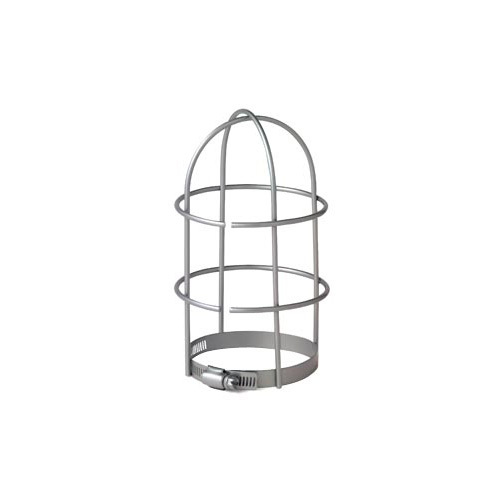 EPCO, Wire Guard, Wire Guard, Material: Steel, Attachment Type: Clamp, For Use With: Glass, Tempered Glass Globe,Acrylic Prismatic (Short) Globe, Coating: Electrolytic Plating, Material Thickness: 8 AWG