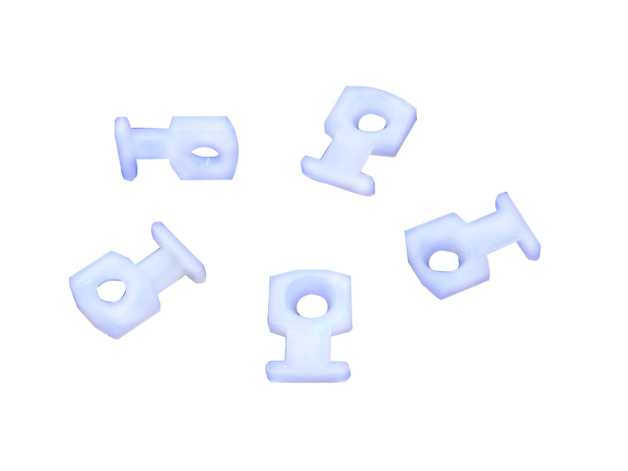 IDEAL, Screw Mounting Base, Low Profile, Mount Size: 0.750 IN Length X 0.500 IN Width X 0.120 IN Height, Mounting: Low Profile, Slot Height: 062 IN, Slot Width: 0.180 IN, Screw Diameter: #8