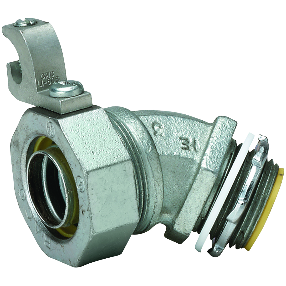 1" 45 Liquidtight Connector Insulated Grounding Lug