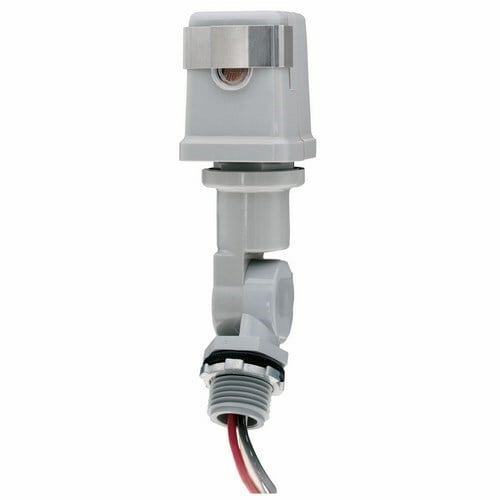 The 208-277 V 50/60 Hz. 3100-4150 Watt &quot;T&quot; Swivel Mounting The K4200 Series Photo Controls feature stern and swivel mounting, with thermal-type controls. Thermal-type photo controls, which are available in single or multi-voltage models, provide dusk-to-dawn lighting control and a delay action, which eliminates loads switching OFF due to car headlights, and lightning. The thermal-type controls feature a cadmium sulfide photocell and a sonic-welded polycarbonate case and lens to seal out moisture. The design utilizes a dual temperature compensating bi-metal and composite resistor for reliable long life operation over ambient temperature extremes.