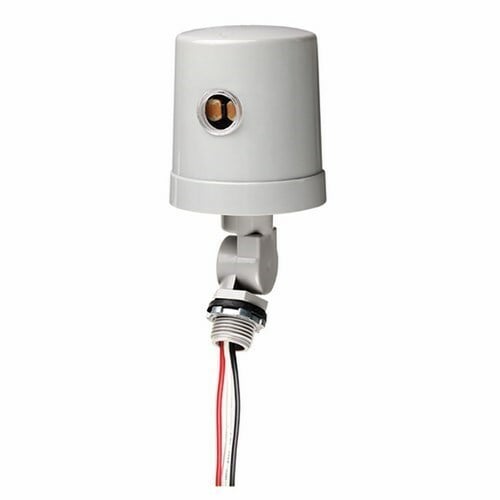 The 120-277V 50/60Hz 1800-4100W "T" SWIV MNT The K4200 Series Photo Controls feature stern and swivel mounting, with thermal-type controls. Thermal-type photo controls, which are available in single or multi-voltage models, provide dusk-to-dawn lighting control and a delay action, which eliminates loads switching OFF due to car headlights, and lightning. The thermal-type controls feature a cadmium sulfide photocell and a sonic-welded polycarbonate case and lens to seal out moisture. The design utilizes a dual temperature compensating bi-metal and composite resistor for reliable long life operation over ambient temperature extremes.