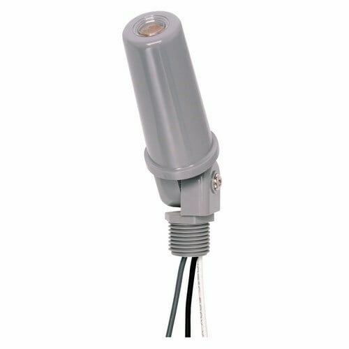 The 120 V 50/60 Hz. 2000 Watt &quot;T&quot; Thin Line for Flood/Spot Fixtures Swivel Mtg. The K4200 Series Photo Controls feature stern and swivel mounting, with thermal-type controls. Thermal-type photo controls, which are available in single or multi-voltage models, provide dusk-to-dawn lighting control and a delay action, which eliminates loads switching OFF due to car headlights, and lightning. The thermal-type controls feature a cadmium sulfide photocell and a sonic-welded polycarbonate case and lens to seal out moisture. The design utilizes a dual temperature compensating bi-metal and composite resistor for reliable long life operation over ambient temperature extremes.