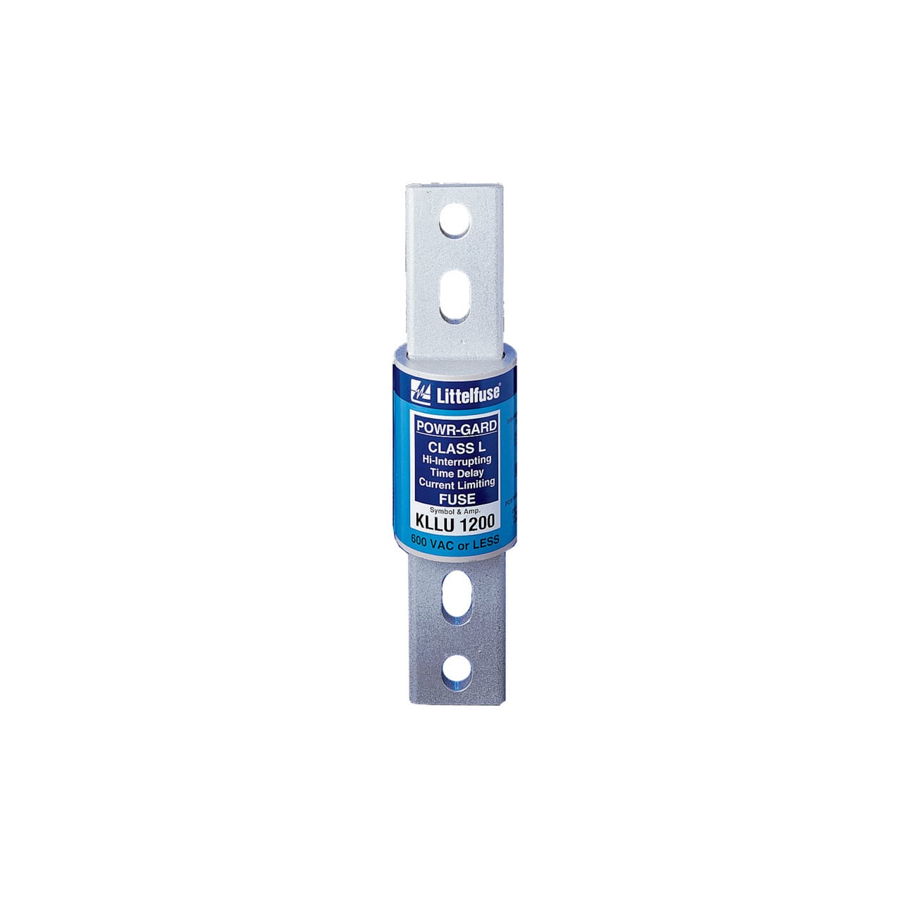 KLLU series UL Listed, time-delay, Class L are quality fuses in every sense of the word. They were developed to provide a somewhat lower priced alternate to the POWR-PRO KLPC series fuses. KLLU series fuses meet or exceed all UL requirements for Class L fuses. For superior protection and performance, specification-grade POWR-PRO KLPC series fuses are the recommended fuses.