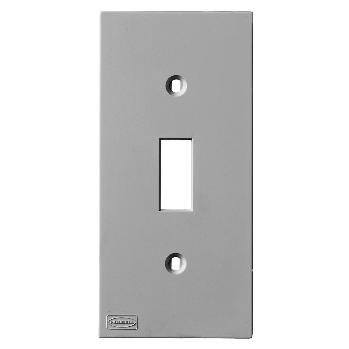 Din Rail Utility Box, Device Plate, Toggle Opening, Gray.
