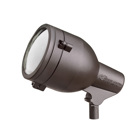 Medium-sized (5in;) floodlight for cross-lighting, accenting or grazing.