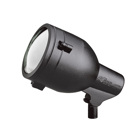 Medium-sized (5in;) floodlight for cross-lighting, accenting or grazing.