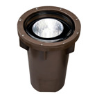 WELL LIGHT - 10in. diameter, 150W. Incandescent in-ground light. Adjustable to 150-degrees. Use with blue filter 15626 to intensify green color in the landscape.