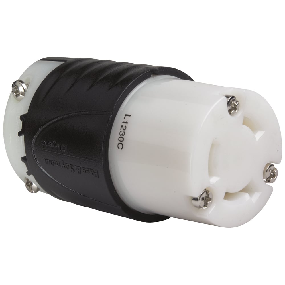 Connector 3wire 30amp 480volt Turnlok